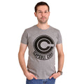 Productafbeelding Dragon Ball Z - Capsule Corporation Logo T-shirt grijs