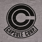 Productafbeelding Dragon Ball Z - Capsule Corporation Logo T-shirt grijs