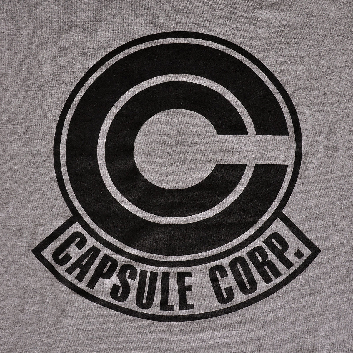 Productafbeelding Dragon Ball Z - Capsule Corporation Logo T-shirt grijs