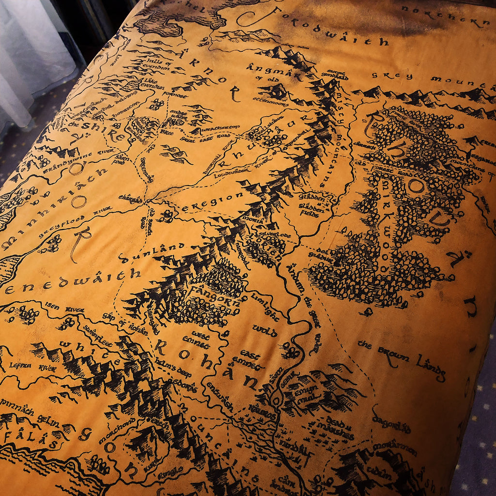 Product image The Lord of the Rings - Middle Earth Map Bedding