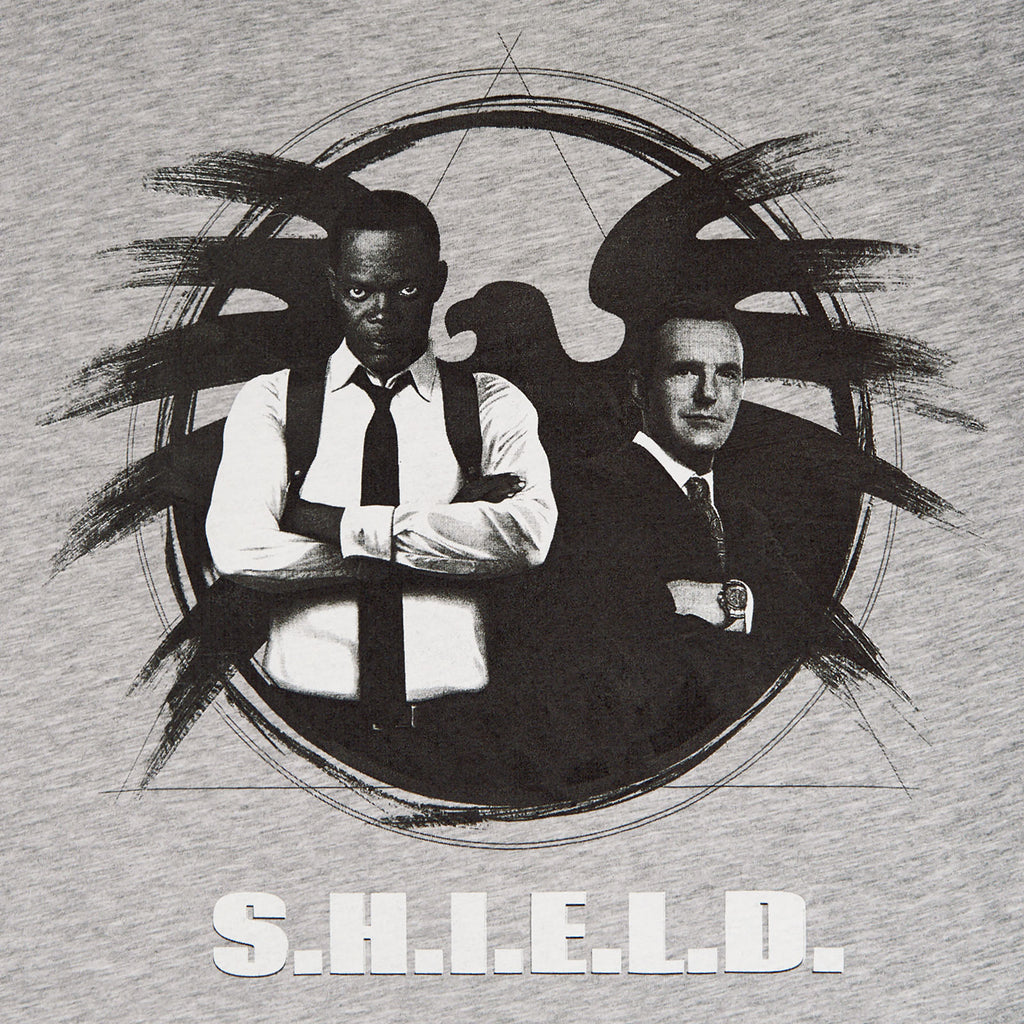 Productafbeelding Captain Marvel - S.H.I.E.L.D. Agenten T-Shirt Grijs
