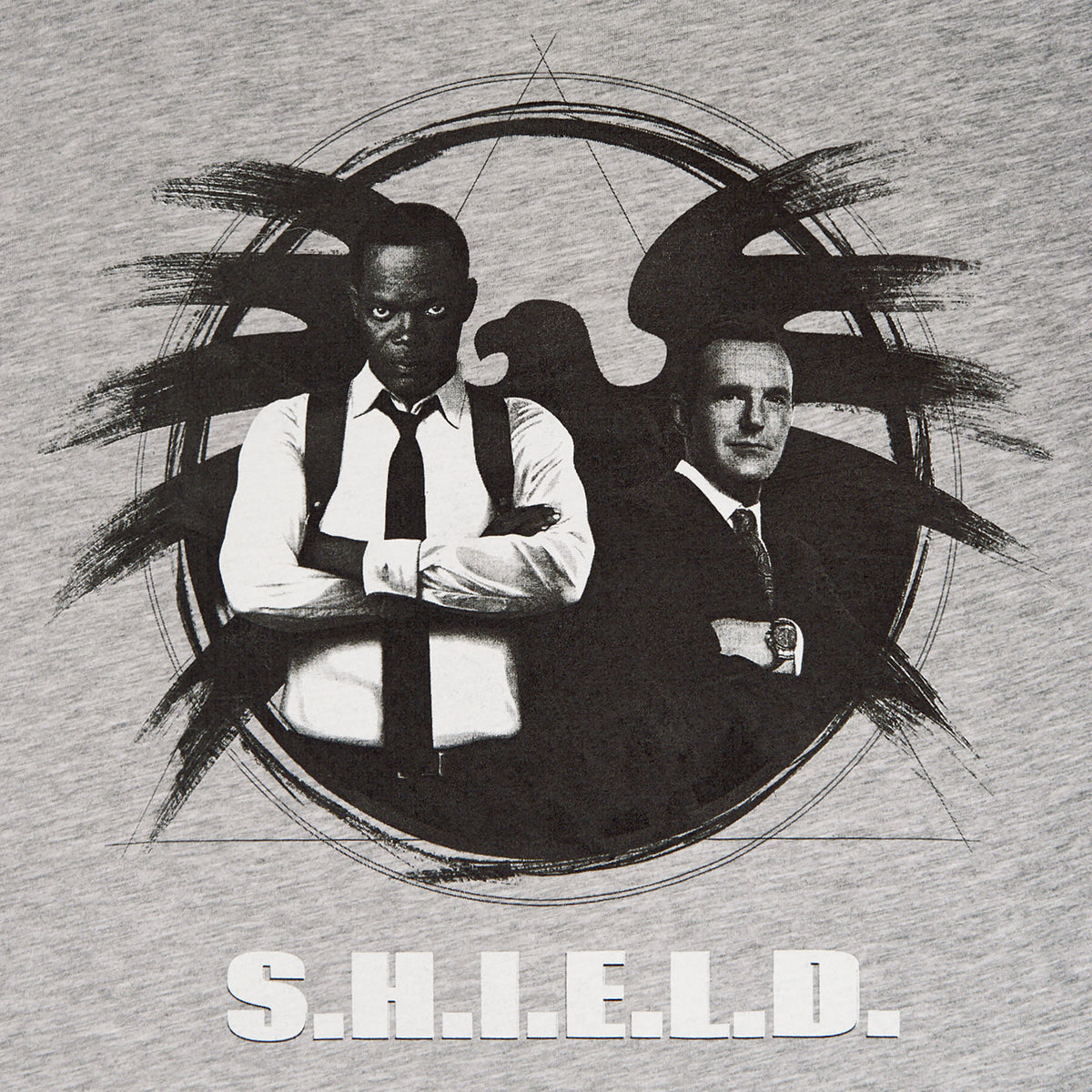Productafbeelding Captain Marvel - S.H.I.E.L.D. Agenten T-Shirt Grijs