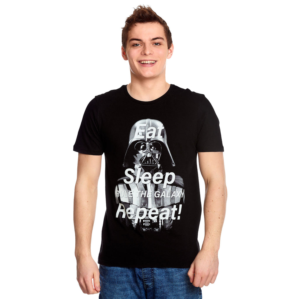 Productafbeelding Star Wars - Darth Vader Dagelijkse Routine T-Shirt Zwart