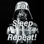 Productafbeelding Star Wars - Darth Vader Dagelijkse Routine T-Shirt Zwart