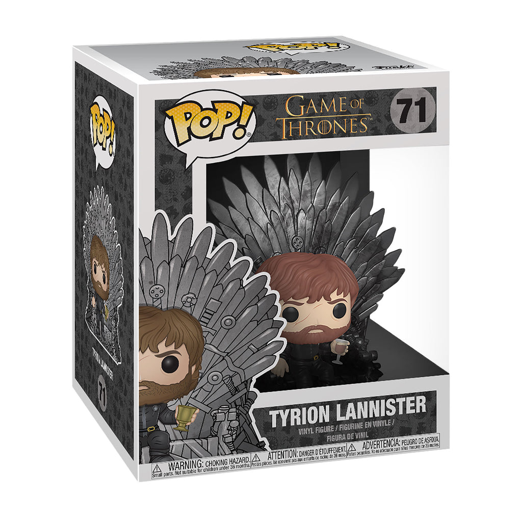 Productafbeelding Game of Thrones - Tyrion Lannister met IJzeren Troon Funko Pop Figurine