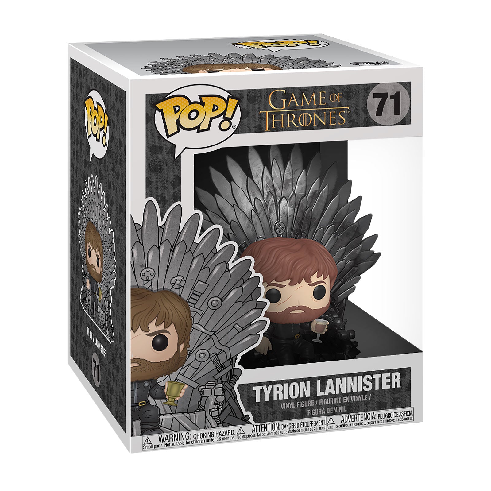 Productafbeelding Game of Thrones - Tyrion Lannister met IJzeren Troon Funko Pop Figurine