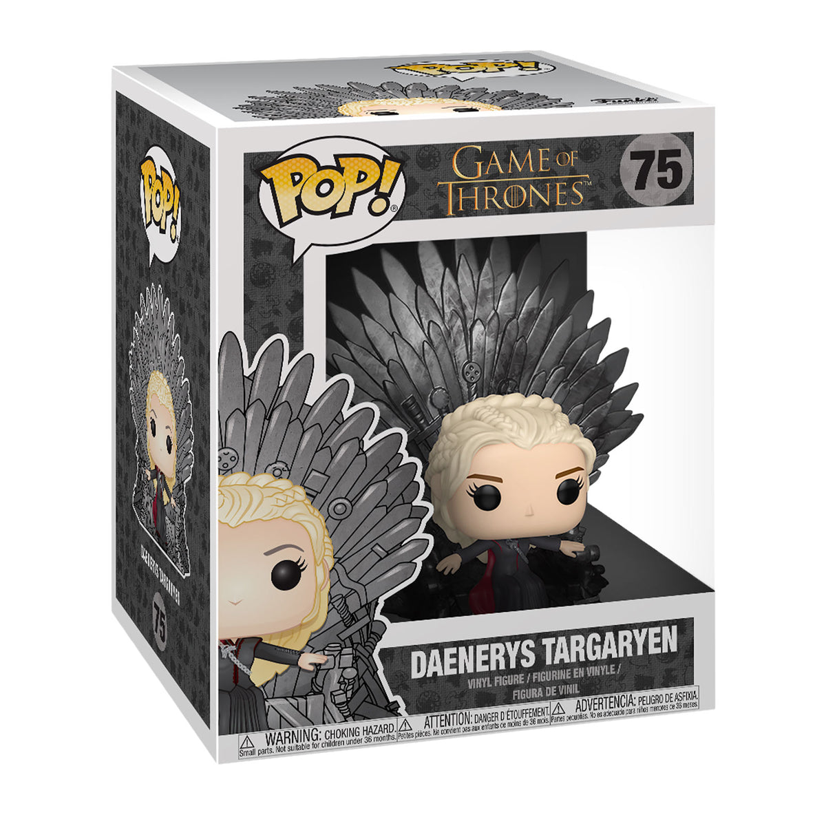 Productafbeelding Game of Thrones - Daenerys Targaryen met IJzeren Troon Funko Pop Figurine