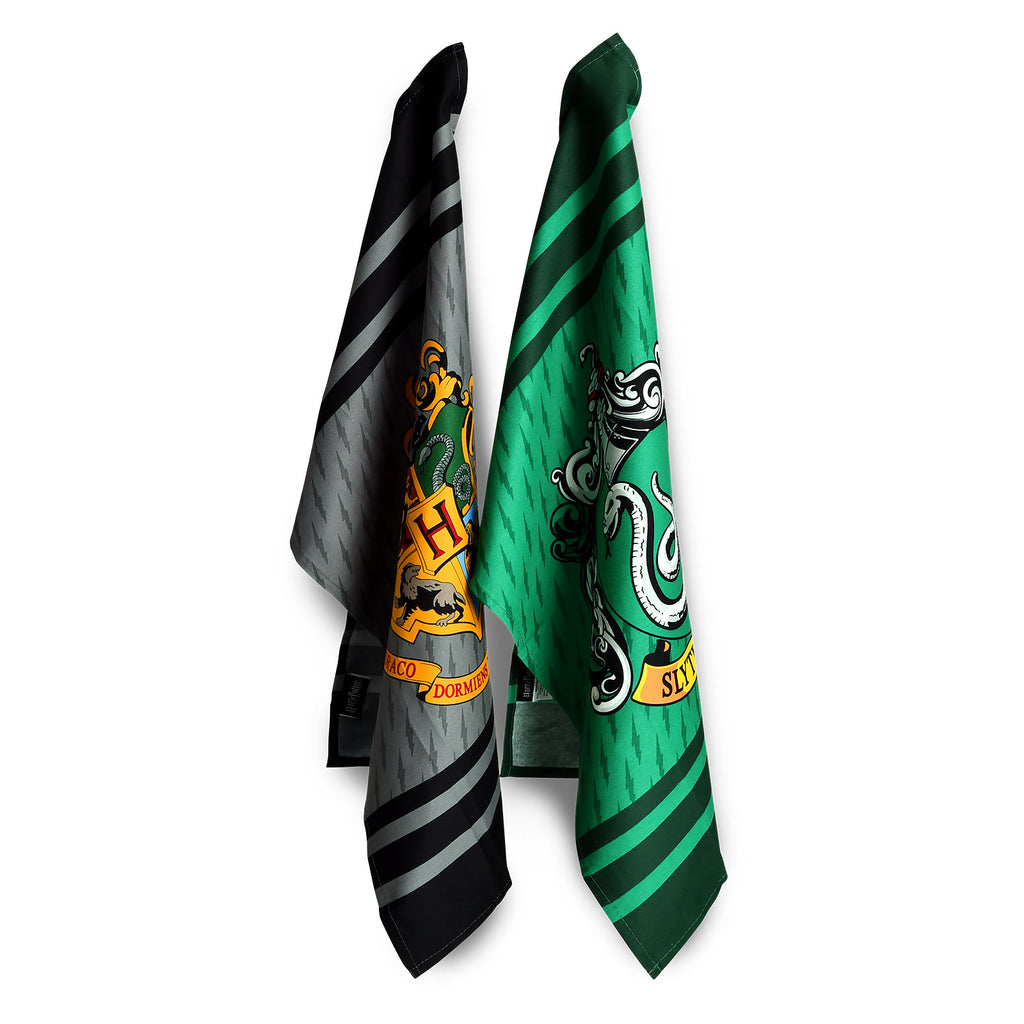 Productafbeelding Harry Potter - Slytherin & Hogwarts Theedoek Set