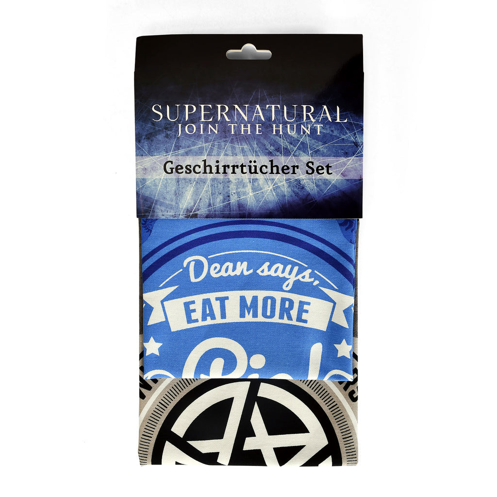 Productafbeelding Supernatural - Winchester Hunt Theedoeken Set