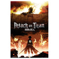 Productafbeelding Attack on Titan - Eren Jaeger vs. Colossal Titan Maxi Poster