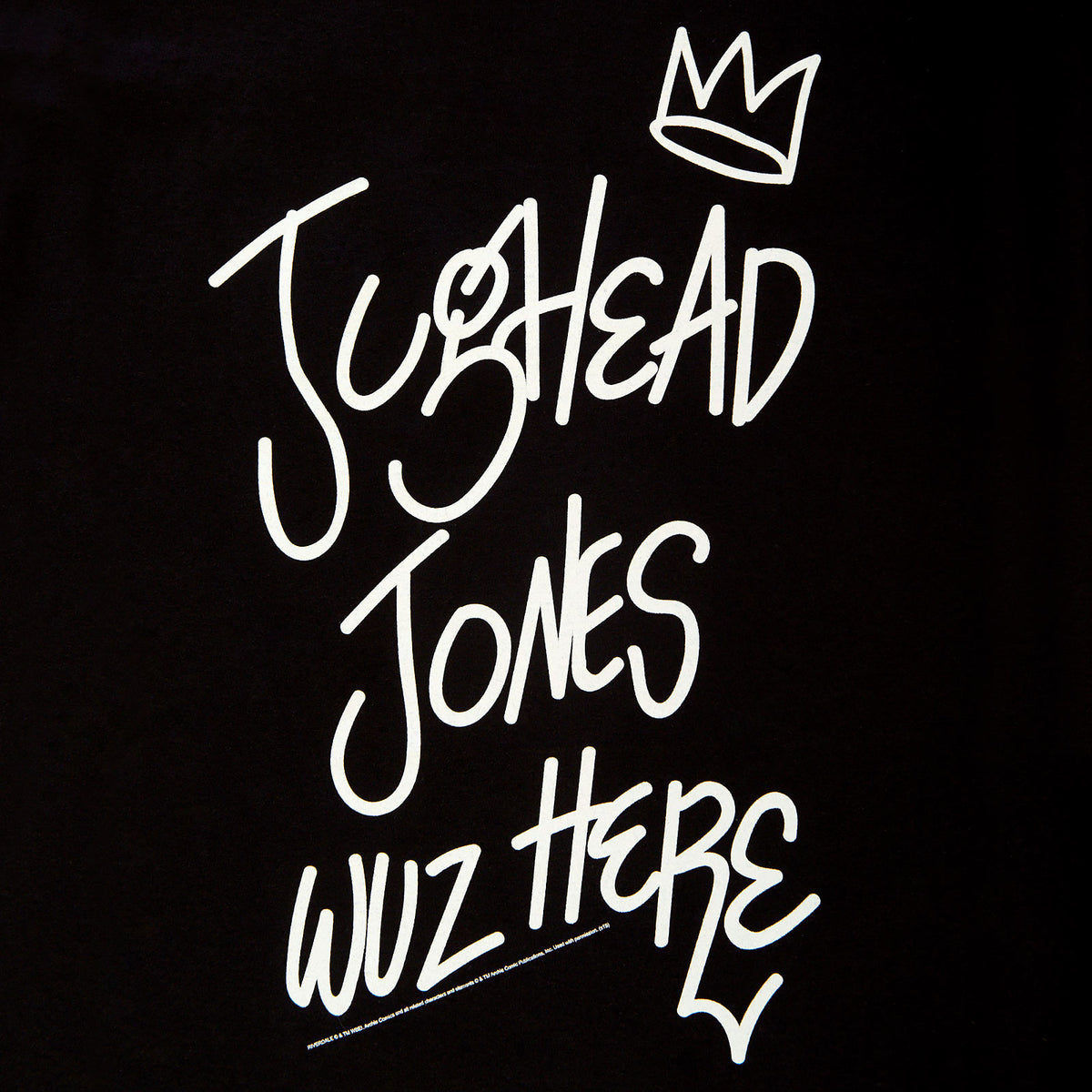 Productafbeelding Riverdale - Jughead Jones Wuz Here T-Shirt Zwart