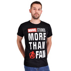 Productafbeelding Marvel - Meer dan een fan T-shirt zwart