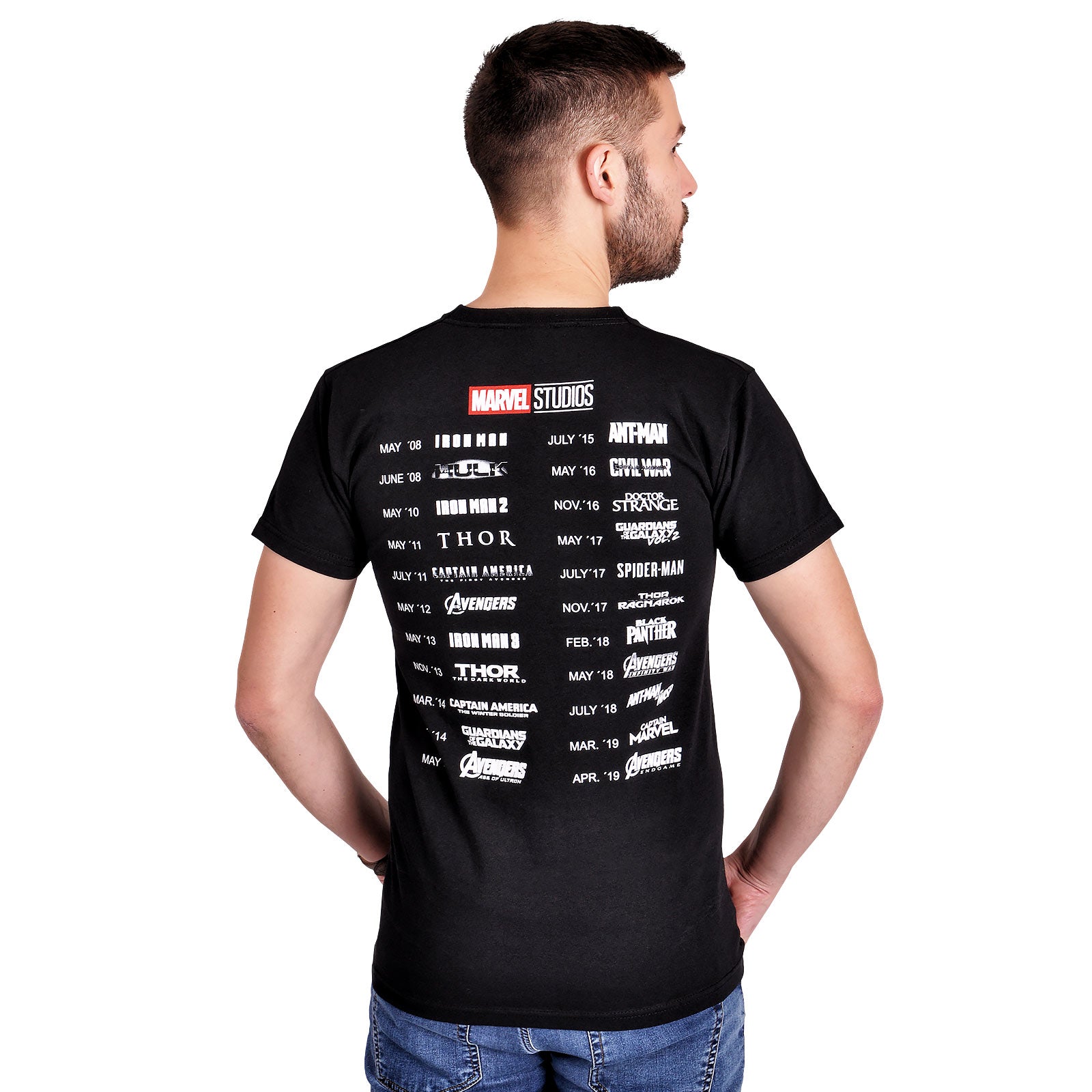 Productafbeelding Marvel - Meer dan een fan T-shirt zwart