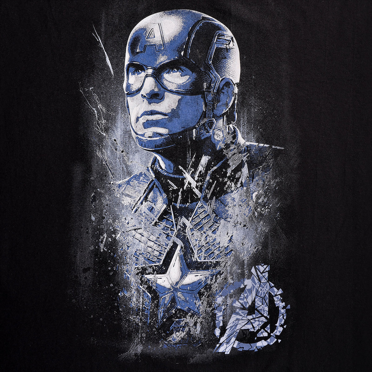 Productafbeelding Avengers - Captain America Endgame T-Shirt zwart