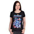 Productafbeelding Avengers - Endgame Collage T-shirt Dames Zwart