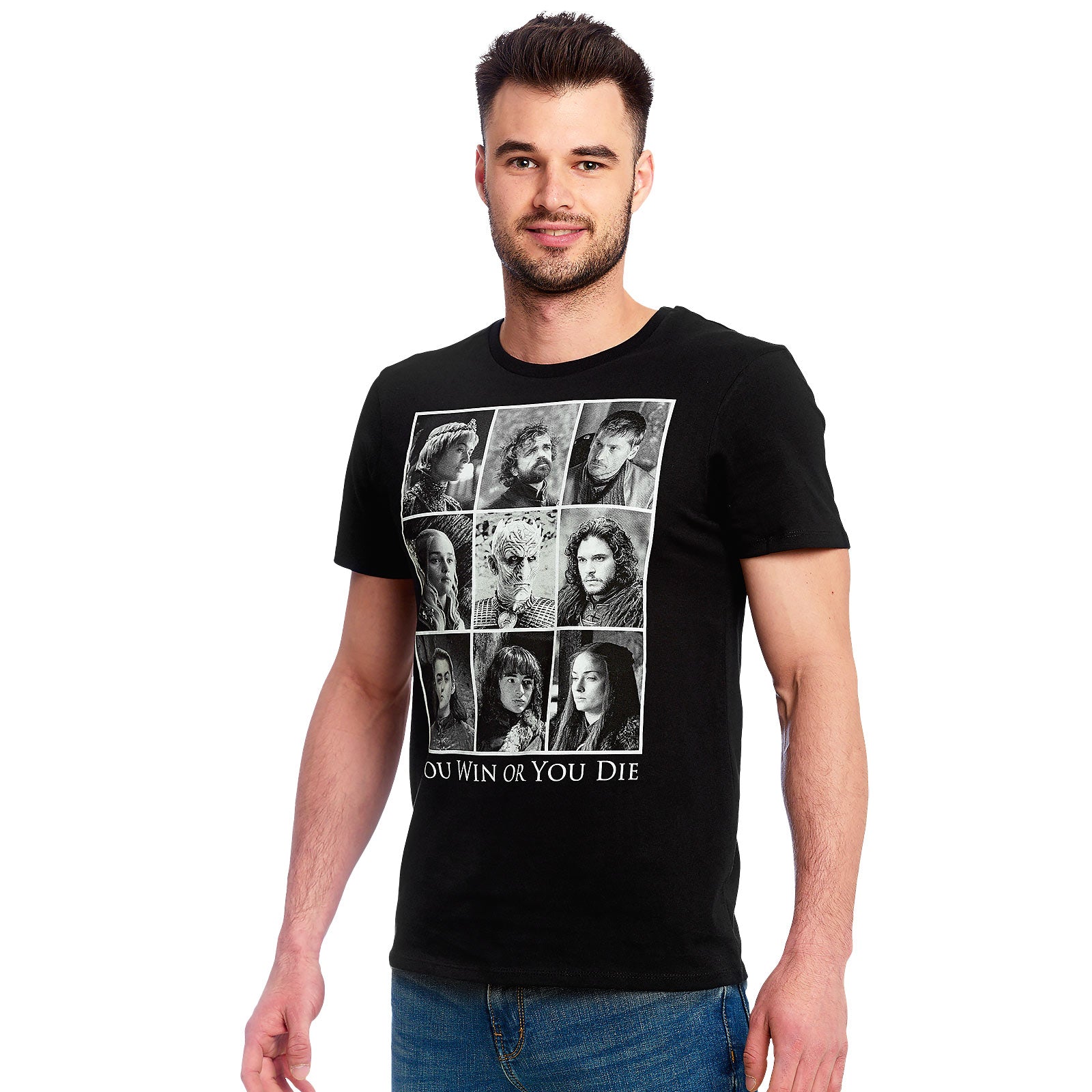 Productafbeelding Game of Thrones - Je wint of je sterft T-Shirt zwart