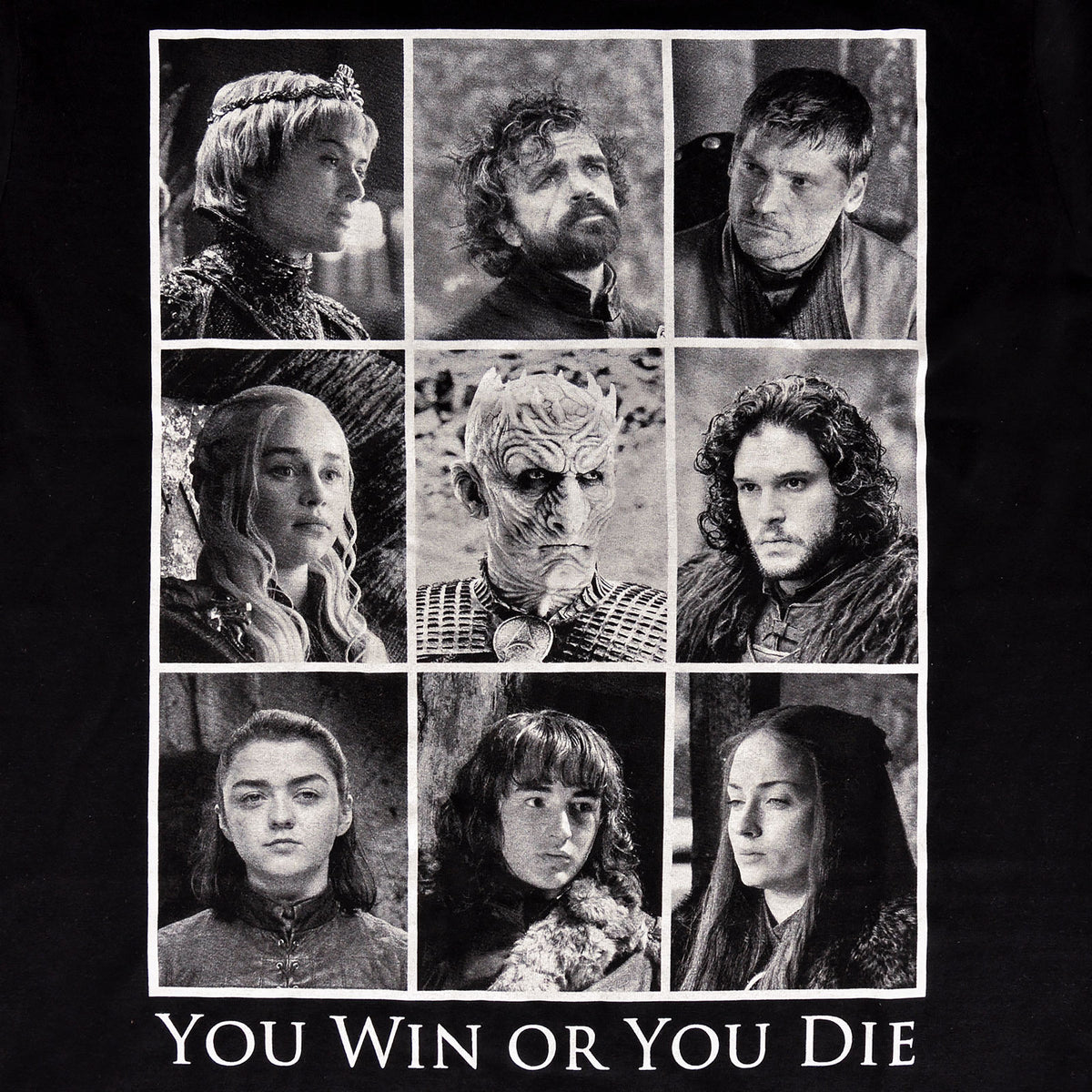 Productafbeelding Game of Thrones - Je wint of je sterft T-Shirt zwart