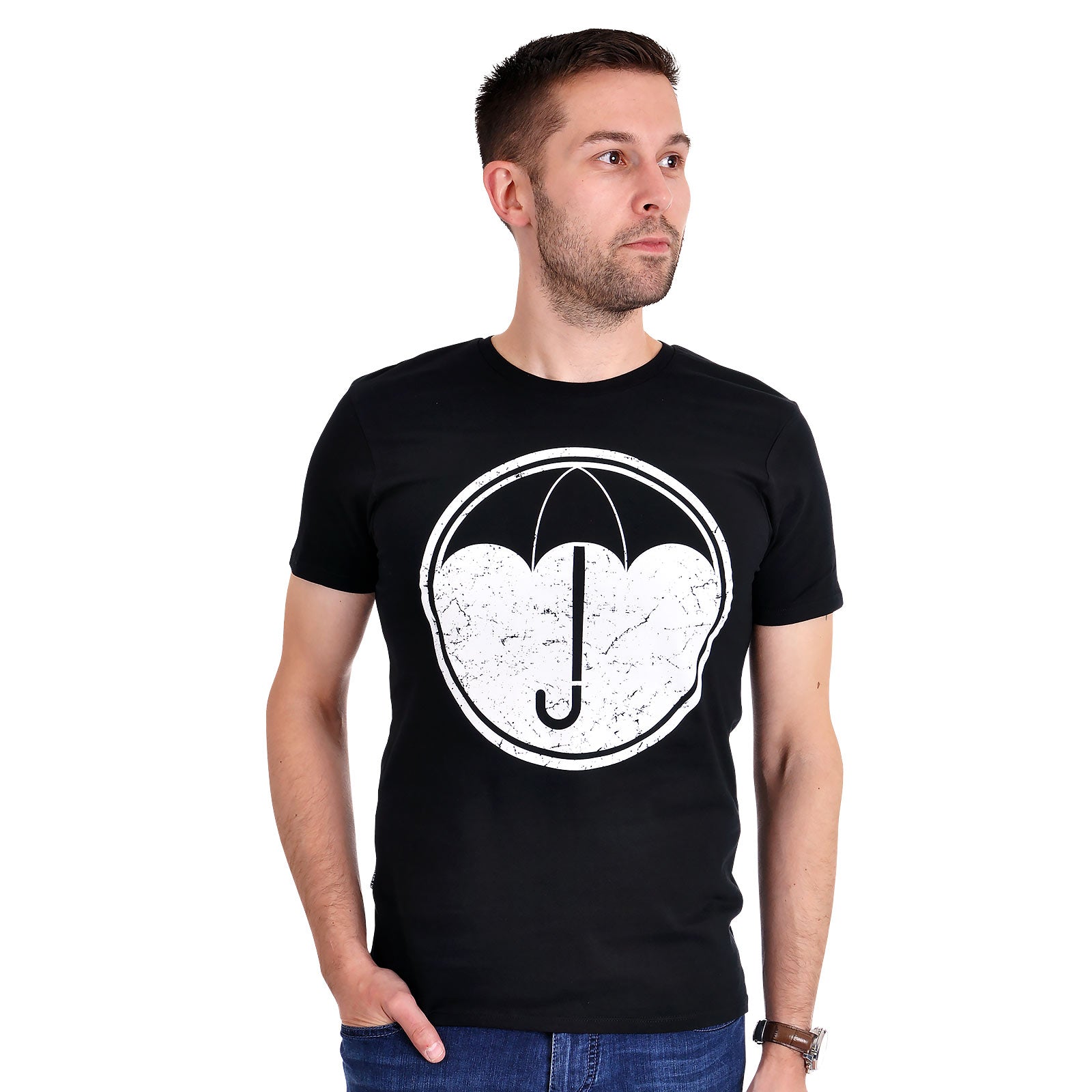 Productafbeelding Logo T-Shirt voor The Umbrella Academy Fans zwart