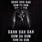 Productafbeelding Star Wars - Darth Vader Imperial March T-shirt zwart