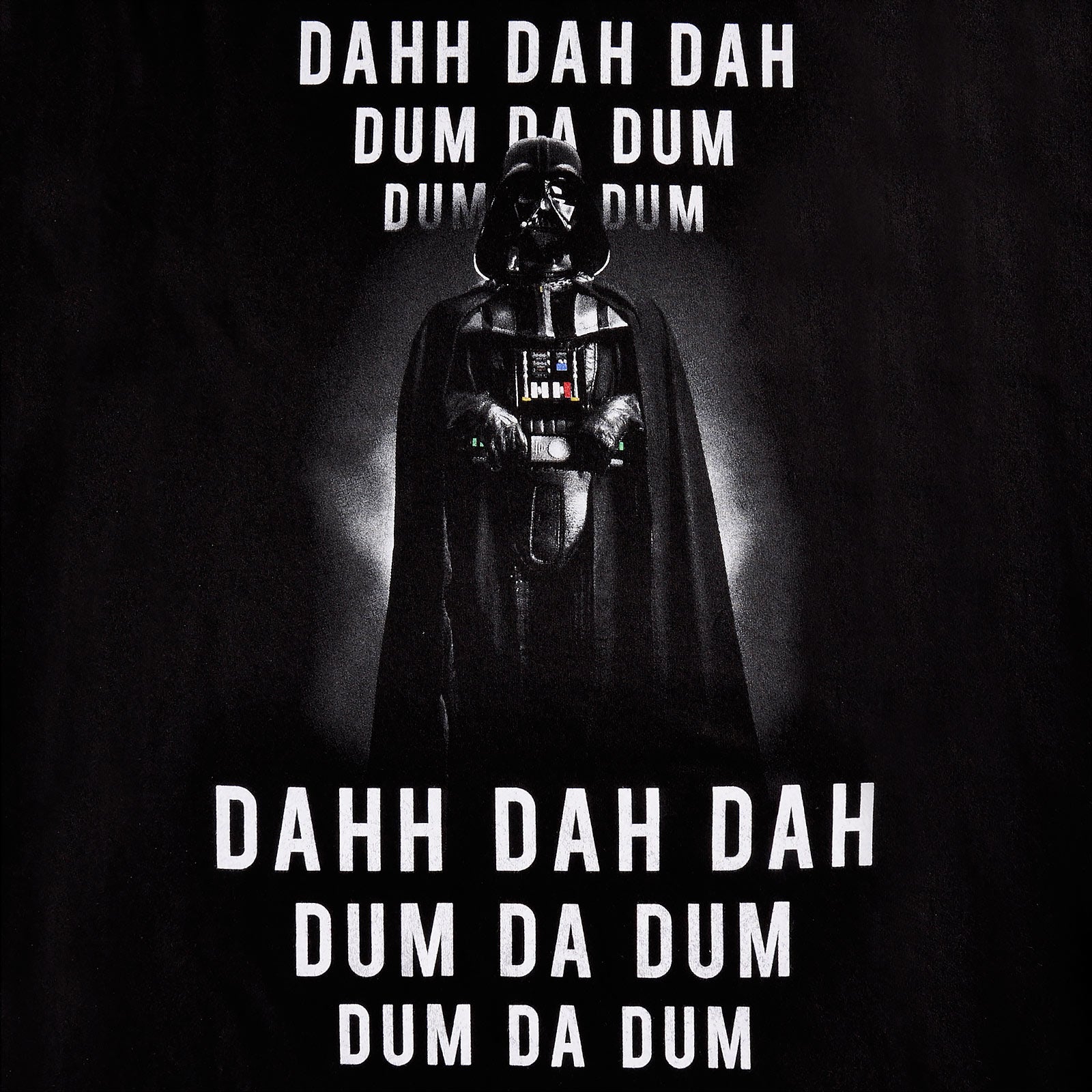 Productafbeelding Star Wars - Darth Vader Imperial March T-shirt zwart