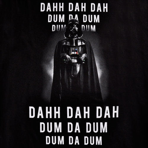 Productafbeelding Star Wars - Darth Vader Imperial March T-shirt zwart