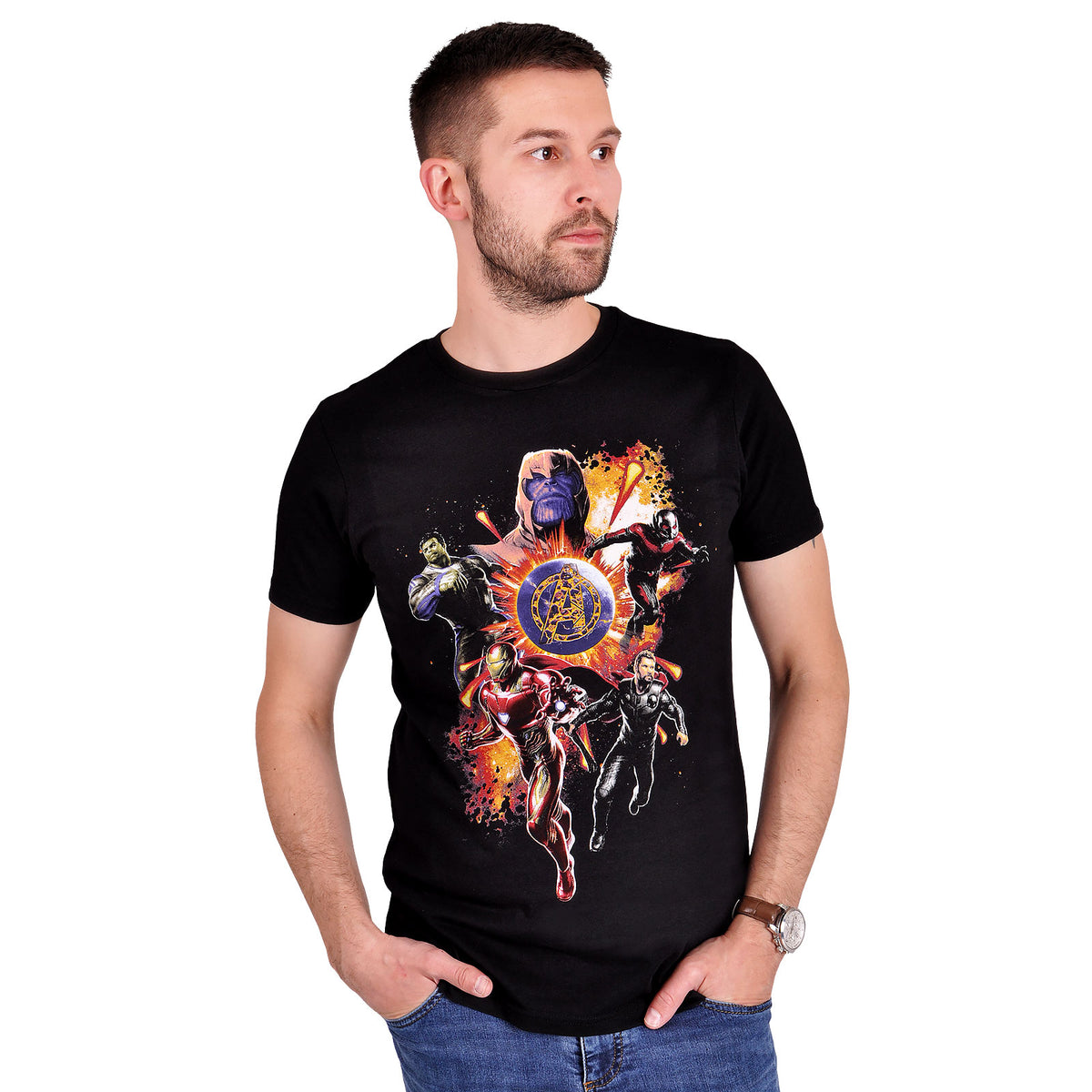 Productafbeelding Avengers - Endgame Final Battle T-Shirt zwart