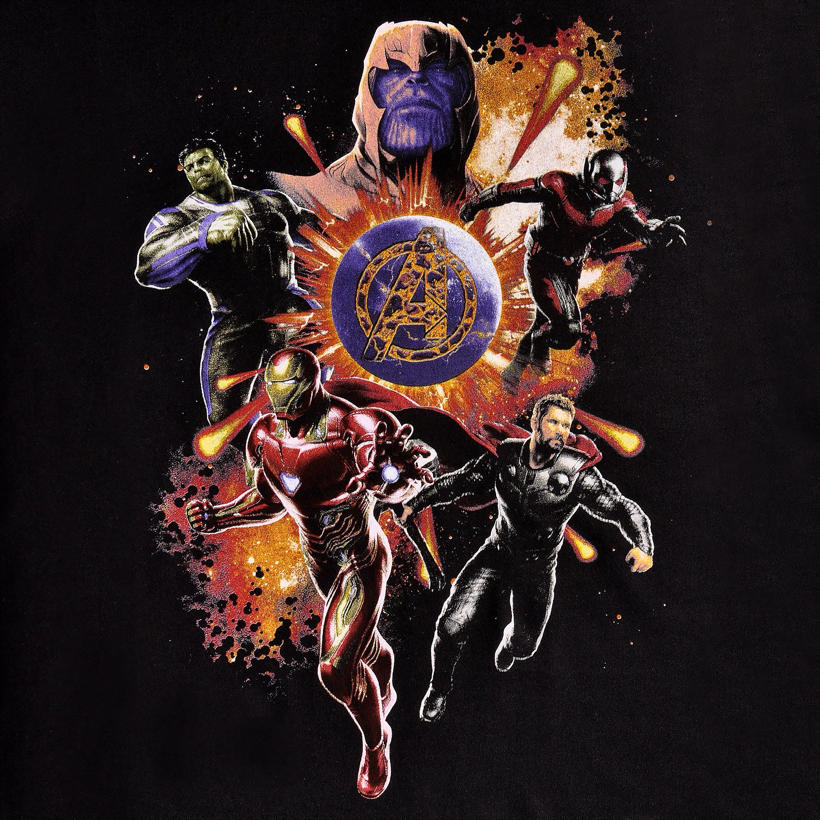 Productafbeelding Avengers - Endgame Final Battle T-Shirt zwart