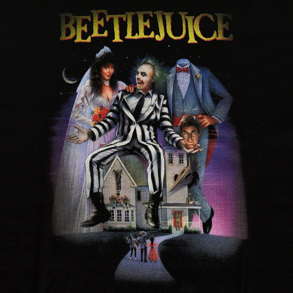 Productafbeelding Beetlejuice - Film Poster T-Shirt Zwart