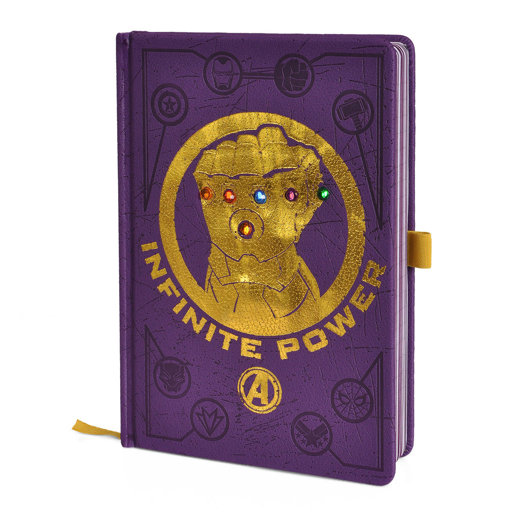 Productafbeelding Avengers - Infinity Gauntlet Premium Notitieboek A5 met Lichteffect