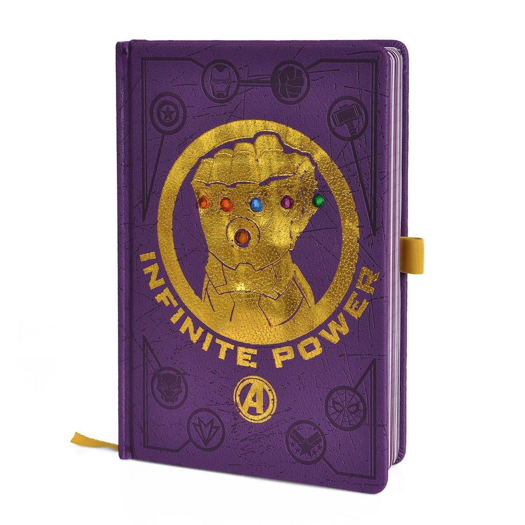 Productafbeelding Avengers - Infinity Gauntlet Premium Notitieboek A5 met Lichteffect