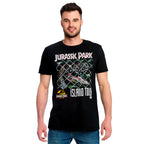 Productafbeelding Jurassic Park - Island Tour T-Shirt Zwart