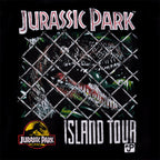 Productafbeelding Jurassic Park - Island Tour T-Shirt Zwart