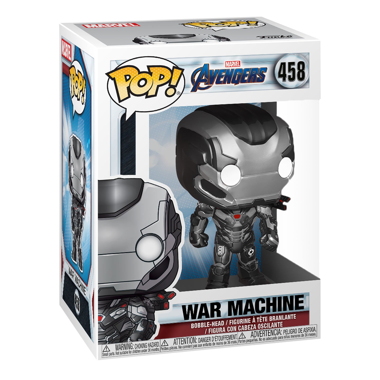 Productafbeelding Avengers - War Machine Endgame Funko Pop Bobblehead Figuur
