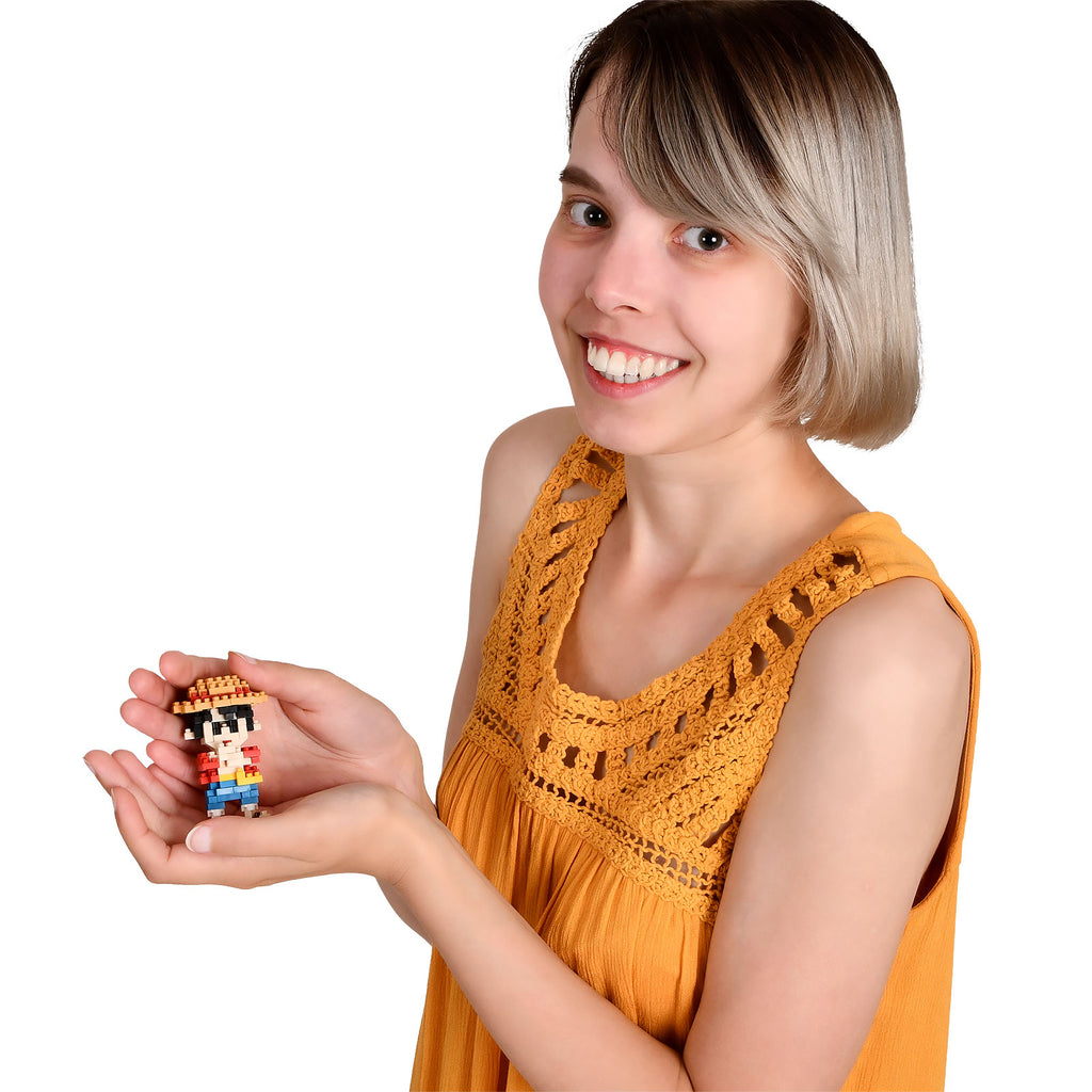 Productafbeelding One Piece - Luffy nanoblock Mini Bouwfiguur