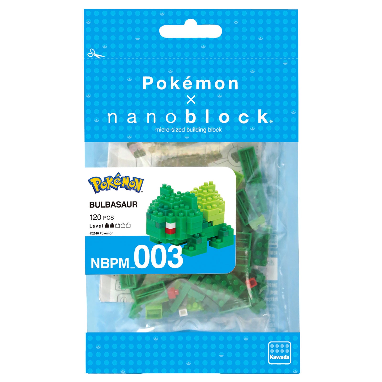 Productafbeelding Pokemon - Bulbasaur nanoblock Mini Bouwsteen Figuur