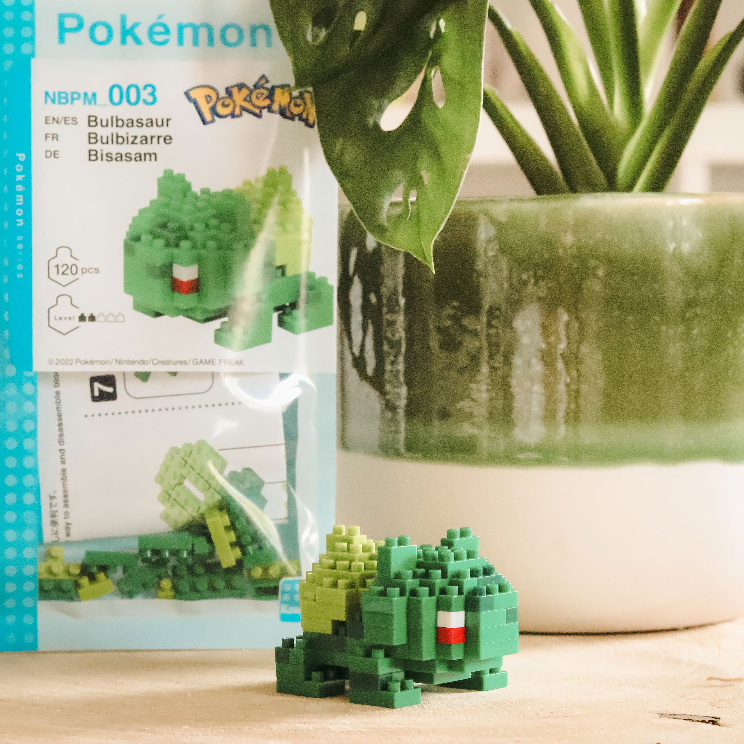 Productafbeelding Pokemon - Bulbasaur nanoblock Mini Bouwsteen Figuur