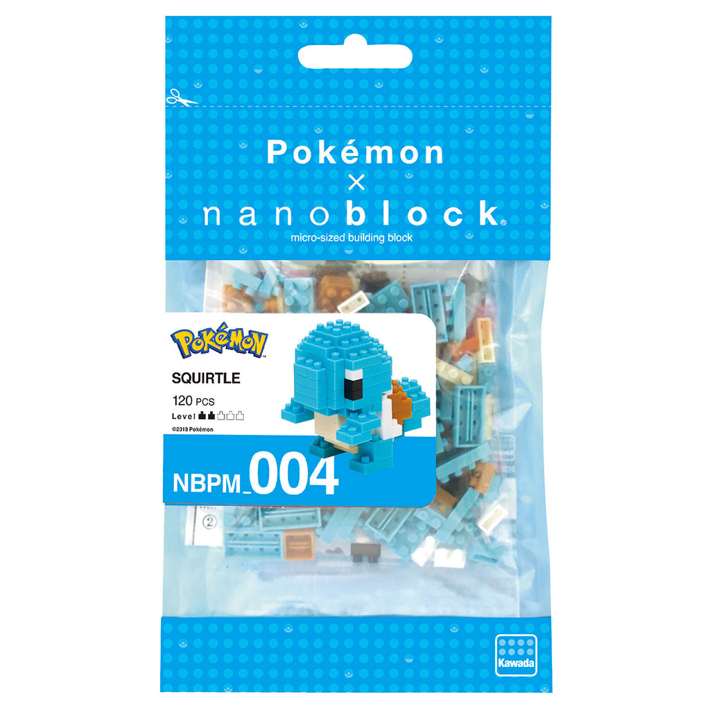 Productafbeelding Pokemon - Squirtle nanoblock Mini Bouwfiguur