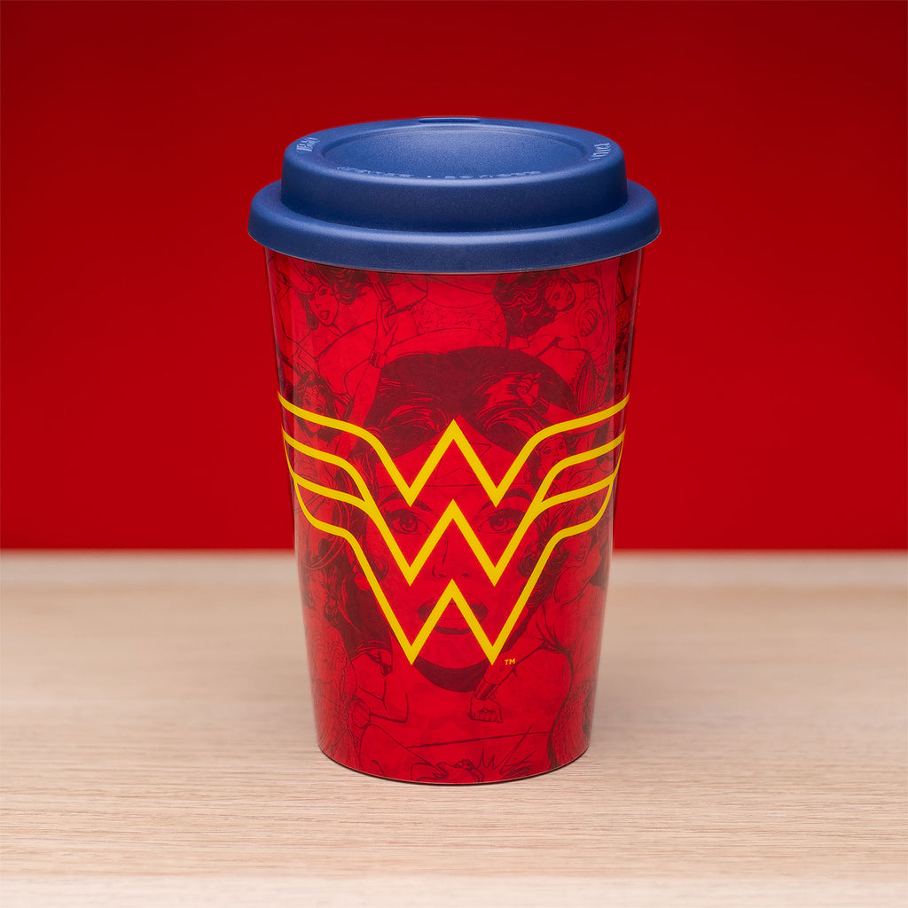 Productafbeelding Wonder Woman - Logo To Go Beker
