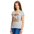 Productafbeelding De Leeuwenkoning - Timon Sarcasme Dames T-shirt Grijs