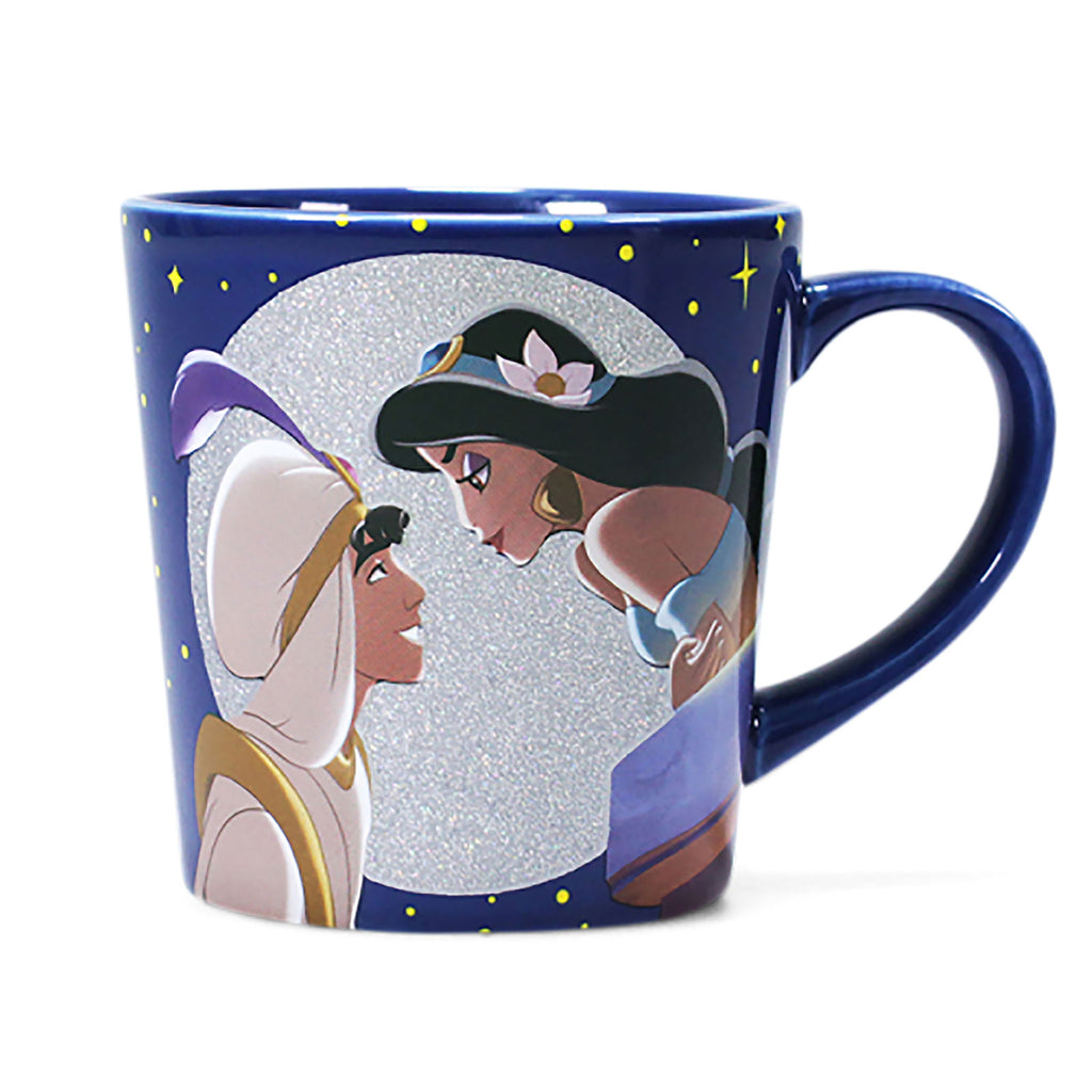 Productafbeelding Aladdin en Jasmine Glitter Mok