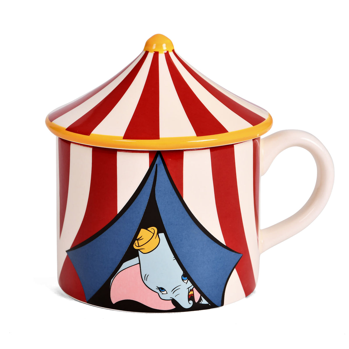 Productafbeelding Dumbo - Circus Tent 3D Mok met Deksel
