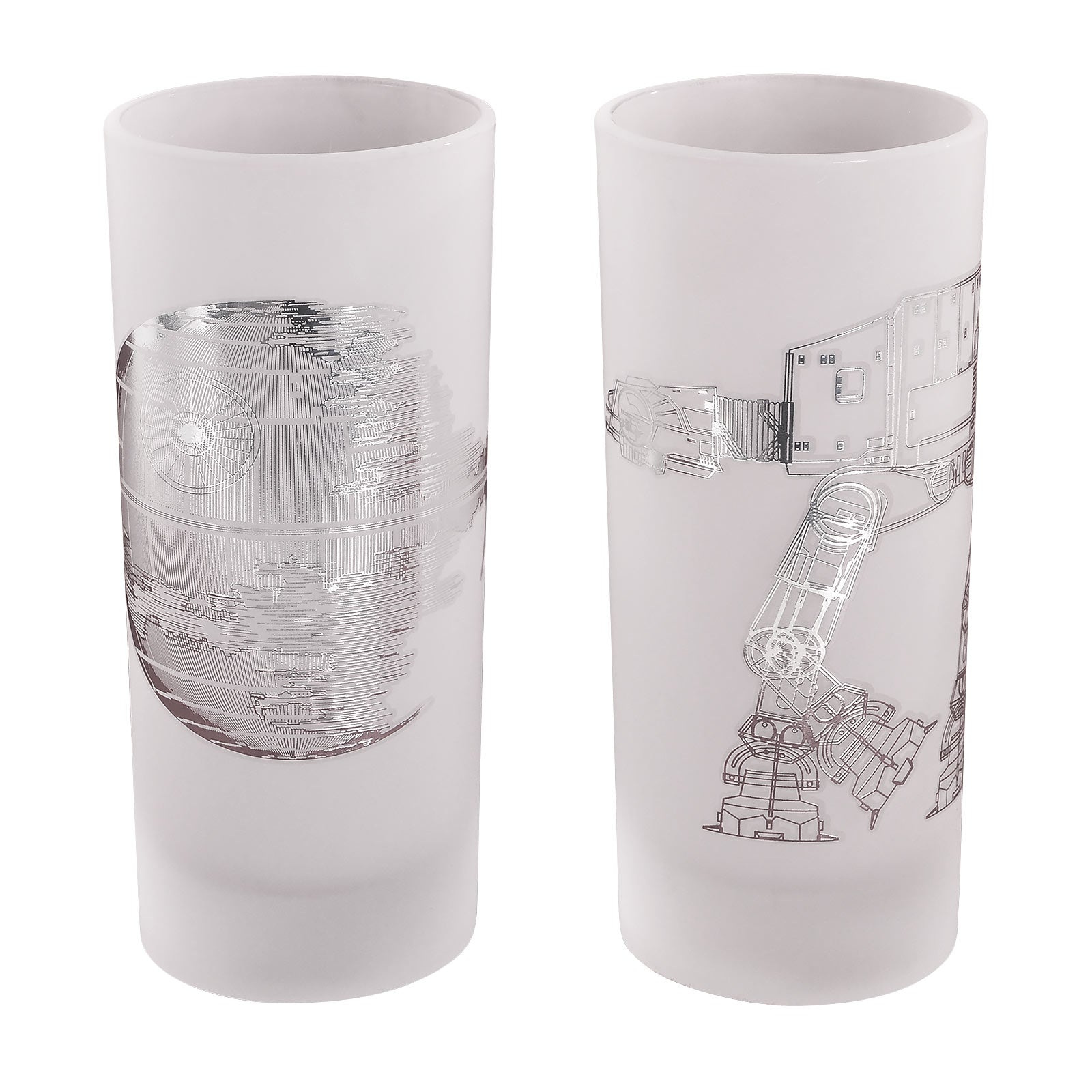 Productafbeelding Star Wars - Death Star en AT-AT Walker Glass Set