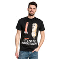 Productafbeelding Sausage Party - Onze Pakketten Samen T-Shirt zwart