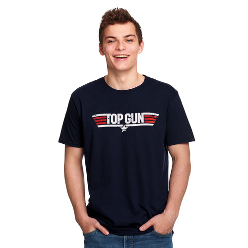 Productafbeelding Top Gun - Logo T-shirt blauw