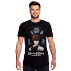 Productafbeelding Death Note - Ryuk & Kira T-shirt zwart