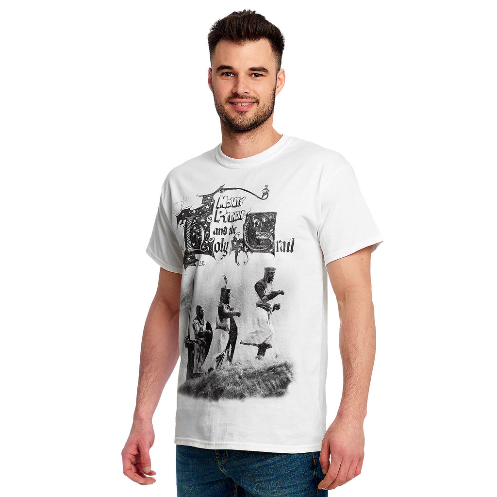 Productafbeelding Monty Python - De Ridders van de Kokosnoot T-Shirt wit