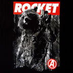 Productafbeelding Avengers - Rocket Raccoon T-Shirt Zwart
