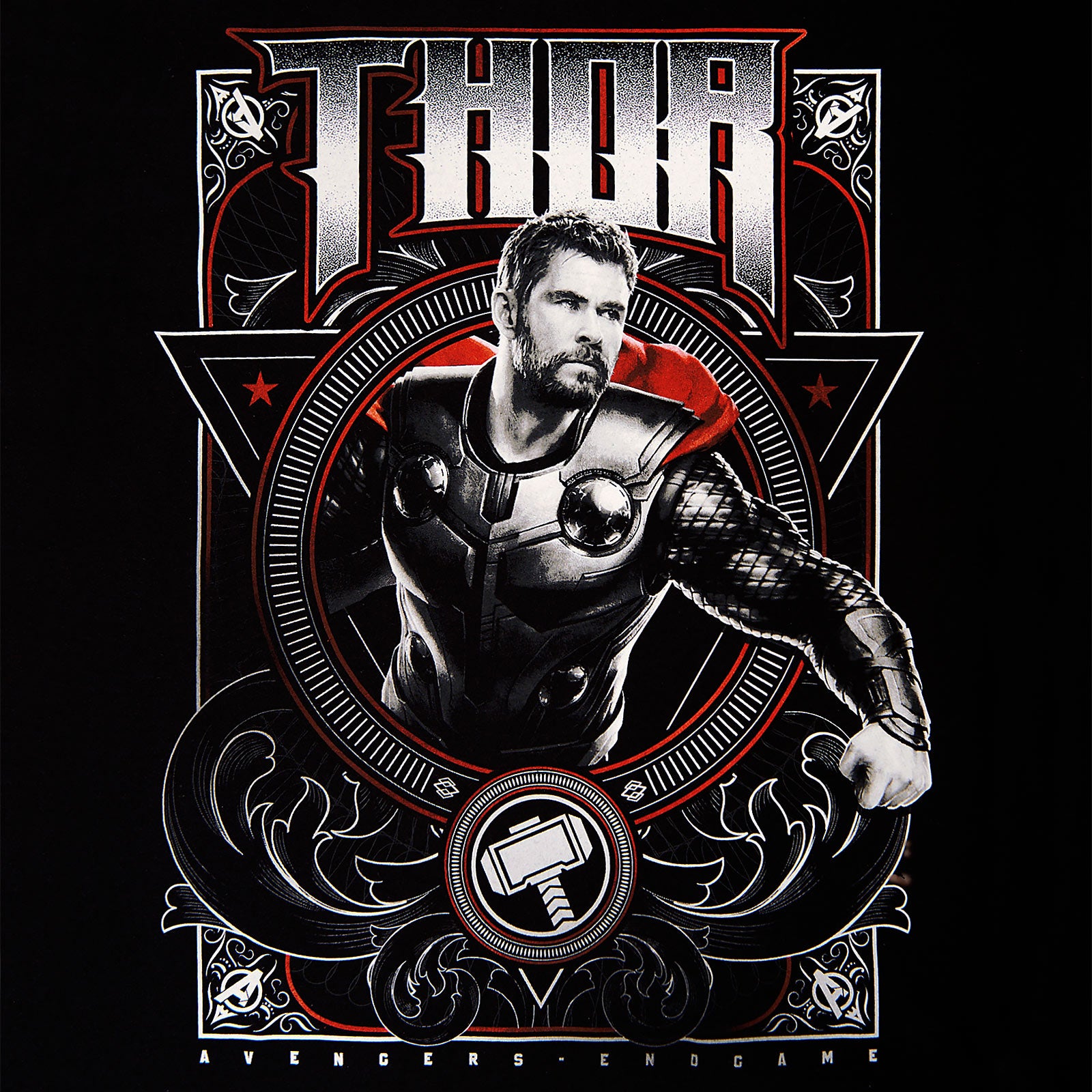Productafbeelding Avengers - Thor Endgame T-shirt zwart