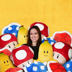 Productafbeelding Super Mario - Banaan Knuffel Figuur XL