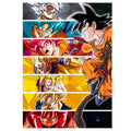 Productafbeelding Goku Metalen Poster voor Dragon Ball Fans